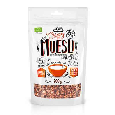 DIET-FOOD Musli crunchy superfoods (200g) - BIO