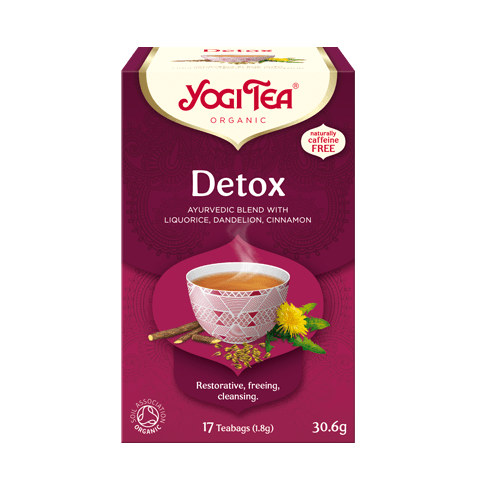 YOGI TEA Herbatka oczyszczająca - Detox (17x1,8g) - BIO