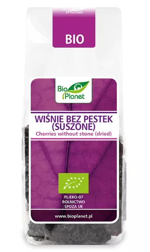 BIO PLANET Wiśnie bez pestek suszone (100g) - BIO