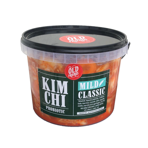 *OLD FRIENDS Kimchi classic mild (wiaderko) (900g)