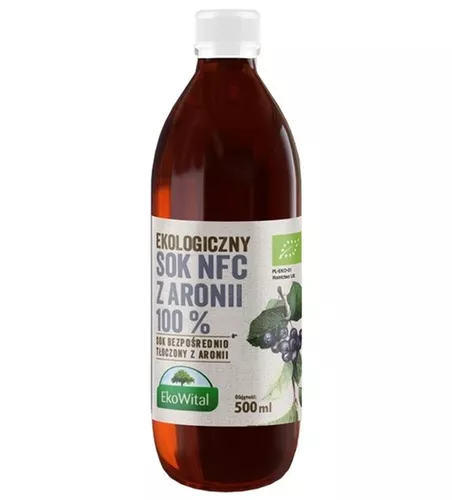 EKO WITAL Sok z aronii 100% (500ml) - BIO