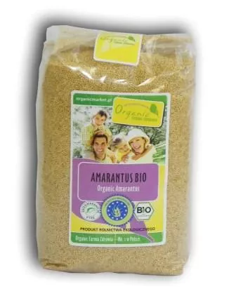 ORGANIC Amarantus ziarno, ekologiczny (500g) - BIO