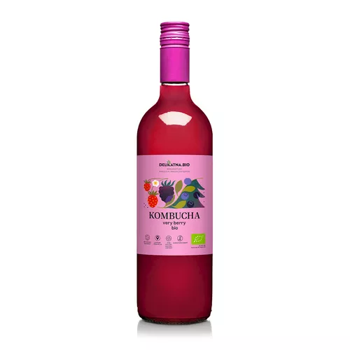 *DELIKATNA Kombucha very berry (750ml) - BIO