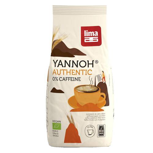 LIMA Kawa zbożowa bezkofeinowa Yannoh  (500 g) - BIO