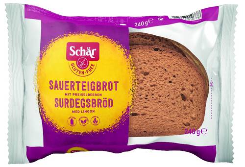 SCHAR Chleb na zakwasie bezglutenowy - Sauerteigbrot (240g)