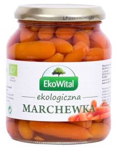 EKOWITAL Marchewka w zalewie BIO 340 g / 215 g