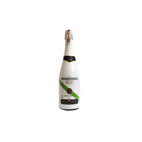 (18+) Wino białe musujące wytrawne cava bio (0,75l) Federico Paternina