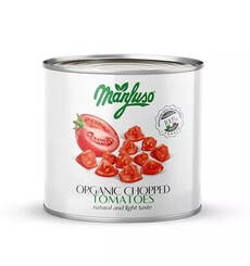 MANFUSO Pomidory w kawałkach (2,5kg) - BIO