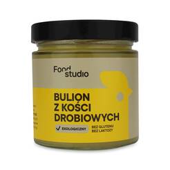 FOOD STUDIO Bulion z kości drobiowych bezglutenowy (350 ml) - BIO