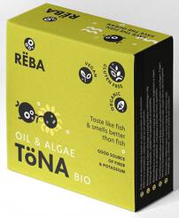 *REBA Konserwa wegańska a'la tuńczyk w oleju słonecznikowym bezglutenowa (160g) - BIO