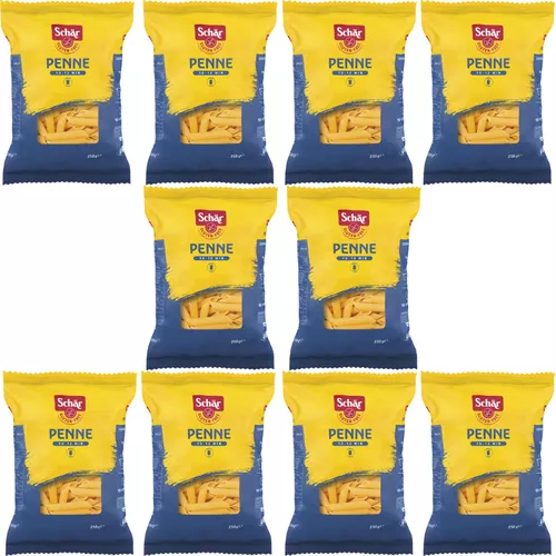 10x SCHAR Makaron bezglutenowy rurka - Penne (250g) (zbiorcze)