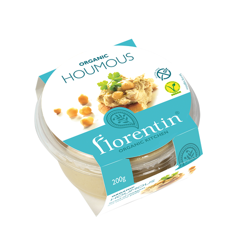 *FLORENTIN Hummus naturalny ekologiczny, bezglutenowy (200g) - BIO