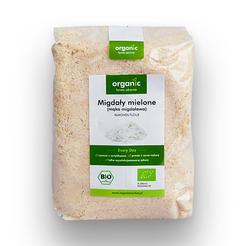 ORGANIC Mąka migdałowa ekologiczna (migdały mielone) (500g) - BIO