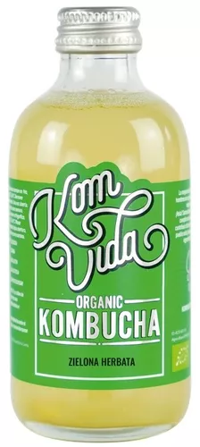 *KOMVIDA Kombucha Zielona Herbata (250ml) - BIO