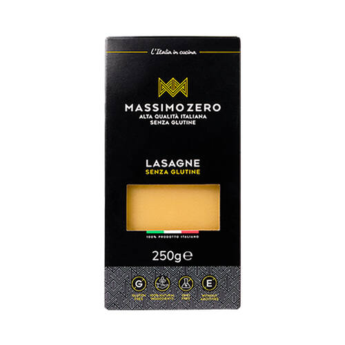MASSIMO ZERO Makaron lasagne, bezglutenowy (250g)
