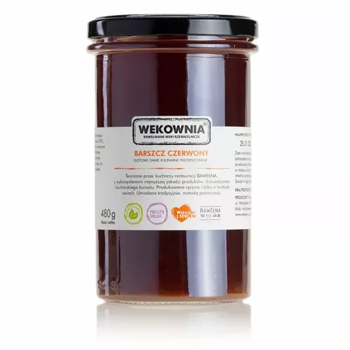 WEKOWNIA Barszcz czerwony (480g)