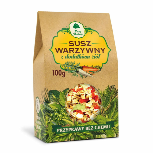 DARY NATURY Susz warzywny z dodatkiem ziół (100g)