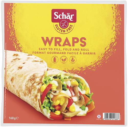 SCHAR Tortilla bezglutenowa - Wraps (160g, 2 x 80g)