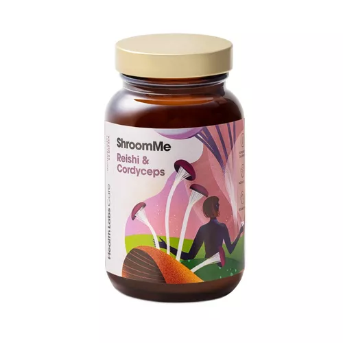 HEALTH LABS CARE ShroomMe reishi & cordyceps (90porcji) (45,54g) 