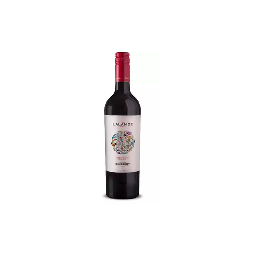 (18+) Wino czerwone ar lalande merlot wytrawne  bio (750ml)