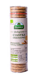 EKOWITAL Ciastka orkiszowe pełnoziarniste z cytryną i imbirem (250g) - BIO