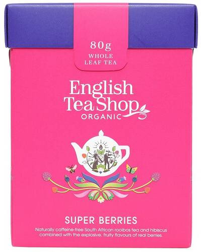 ENGLISH TEA SHOP Herbata sypana owocowa  BIO 80 g