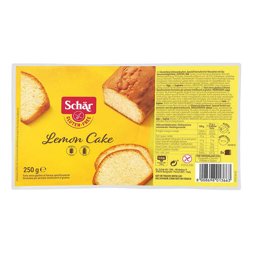 SCHAR Ciasto cytrynowe bezglutenowe - Lemon cake (250g) - BIO