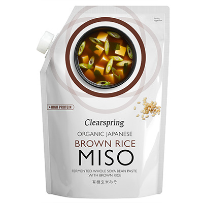 CLEARSPRING Miso z brązowego ryżu (300g) - BIO