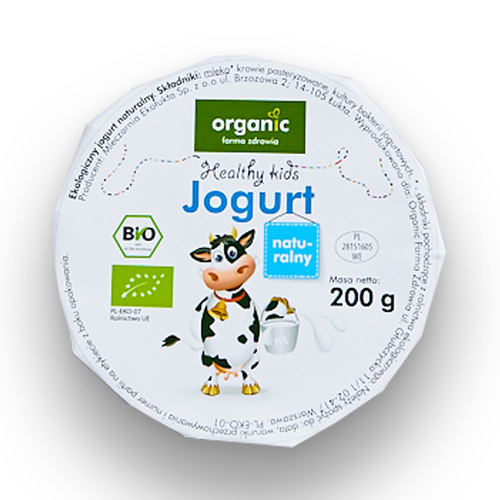 *ORGANIC Jogurt naturalny ekologiczny (200g) - BIO