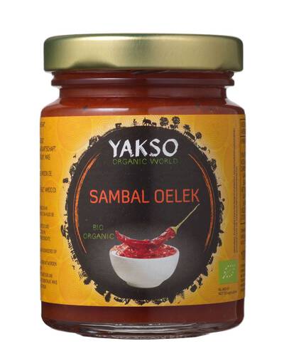 YAKSO Sos chili Sambal Oelek (100 g) - BIO