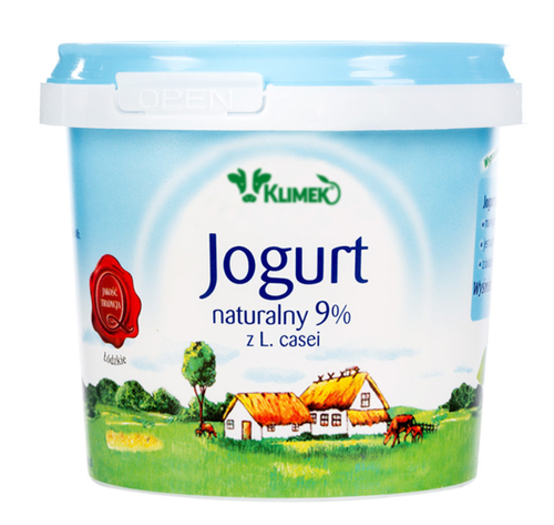 *KLIMEKO Jogurt (L-Casei) 9% (330ml)