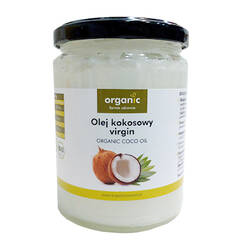 ORGANIC Olej kokosowy virgin, ekologiczny (500ml) - BIO