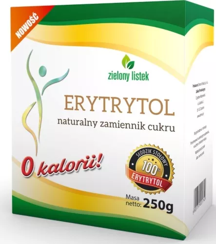 ZIELONY LISTEK Erytrytol (250 g)