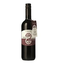 (18+) Wino czerwone Senza Solfiti Aggiunti Merlot  - wytrawne 0,75l - BIO