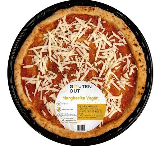 *GLUTENOUT Pizza vege margarita bezglutenowa średnica 31 cm (300 g)