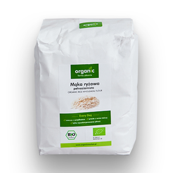 ORGANIC Mąka ryżowa pełnoziarnista, ekologiczna (900g) - BIO