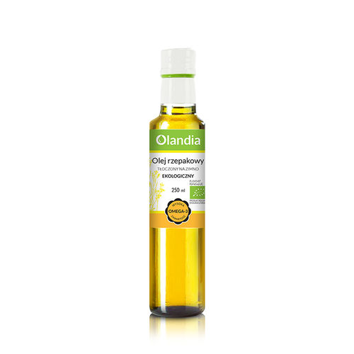 OLANDIA Olej rzepakowy ekologiczny (250 ml) - BIO 
