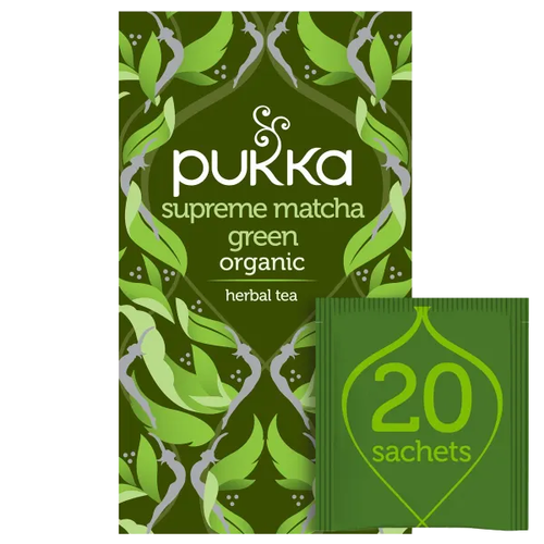 PUKKA Herbata supreme matcha green (30g, 20 x 1,5g) - BIO