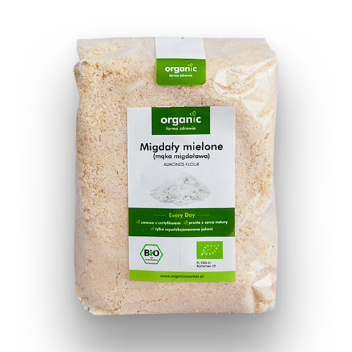ORGANIC Mąka migdałowa ekologiczna (migdały mielone) (250g) - BIO
