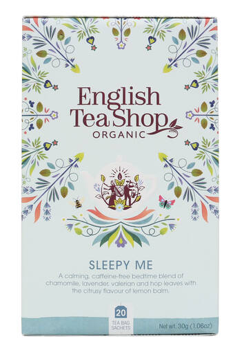 ENGLISH TEA SHOP Herbatka ziołowa Sleepy Me (20x1,5g) - BIO