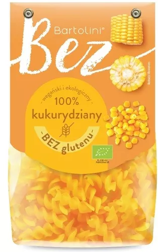 BARTOLINI Makaron kukurydziany świderek BEZGL. BIO 250g