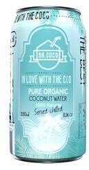 DR.COCO Woda kokosowa w puszce (330 ml) - BIO