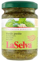 LA SELVA Pesto verde z bazylii BIO (130g) - LA SELVA