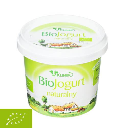 *KLIMEKO Jogurt naturalny 4%  tł. (330g) - BIO
