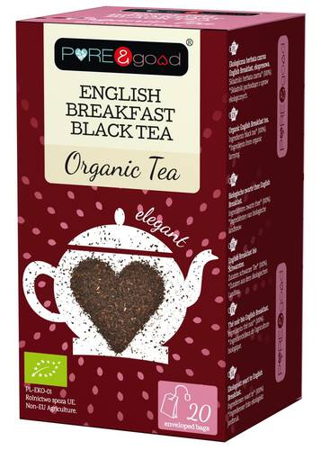 PURE & GOOD Herbata ekologiczna English Brekfast (36g)