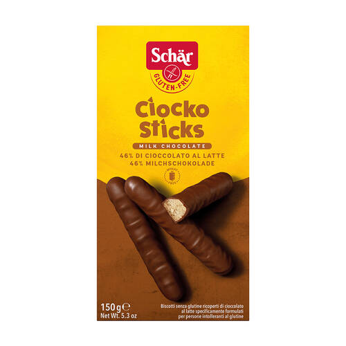 SCHAR Ciastka w czekoladzie bezglutenowe Cioko sticks (150g)