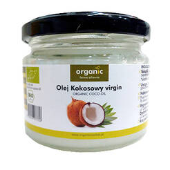 ORGANIC Olej kokosowy virgin, ekologiczny (250ml) - BIO