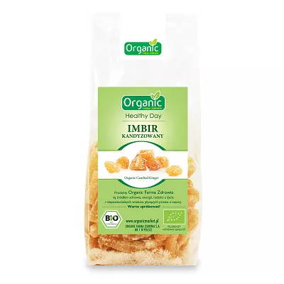 ORGANIC Imbir kandyzowany ekologiczny (125g) - BIO