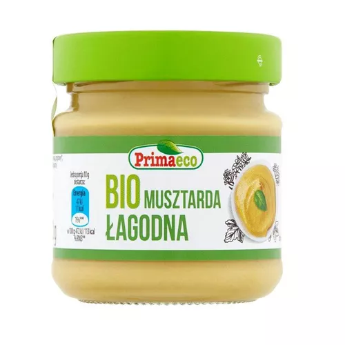 PRIMAECO Musztarda łagodna (190g) - BIO