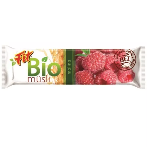 FIT BIO Baton musli malinowy Fit (30g) - BIO